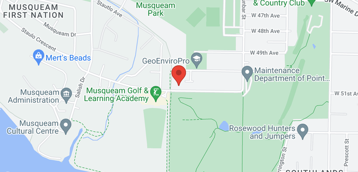map of 3887 W 51ST AVENUE